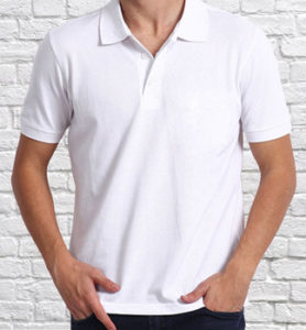 Футболка мужская Polo белая