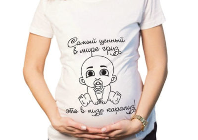 Футболка для беременной №34